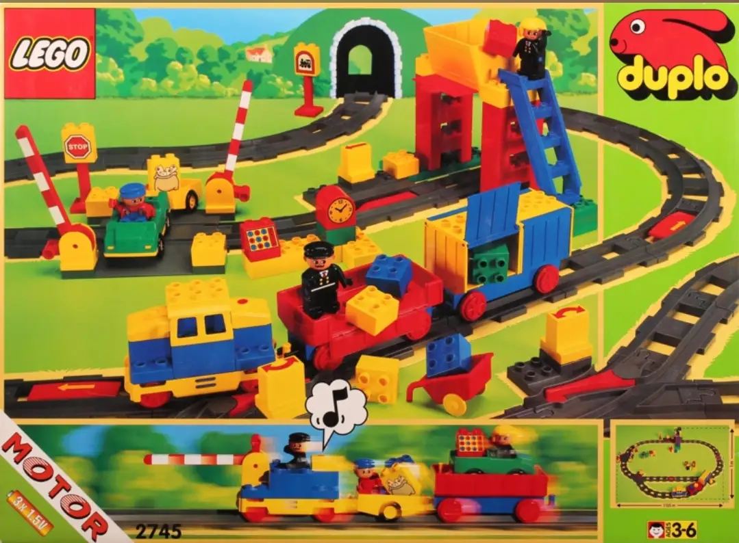 レゴ 2745-1 Deluxe Electric Train Set トレイン