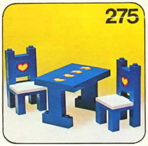 レゴ 275-1 Table and Chairs ホームメーカー