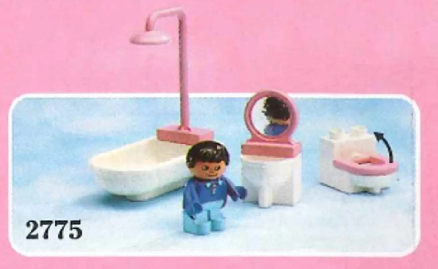 レゴ 2775-1 Bathroom プレイハウス