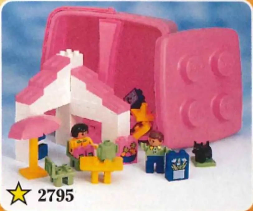 レゴ 2795-1 Playhouse Bucket (Vacation Cottage Bucket) プレイハウス