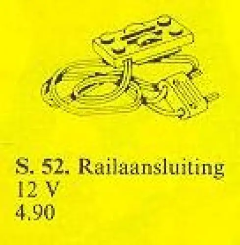 28 Train Contact Plate with Cables - トレイン (1977年}