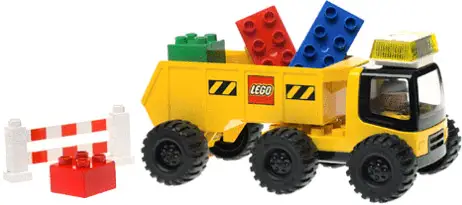 レゴ 2808-1 Big Wheels Tipper Truck 街