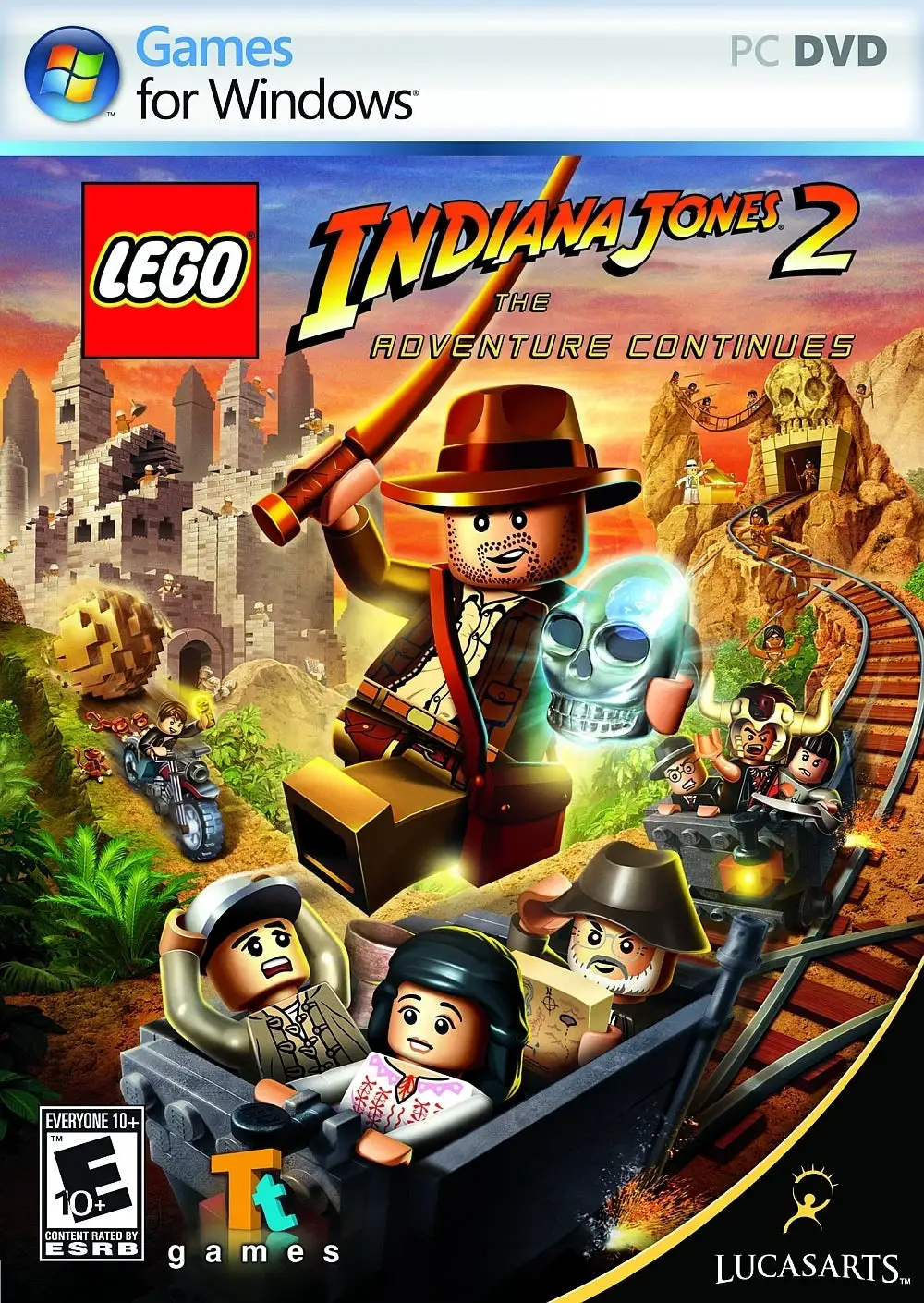 レゴ 2853694-1 Indiana Jones 2: The Adventure Continues - PC DVD-ROM ビデオゲーム