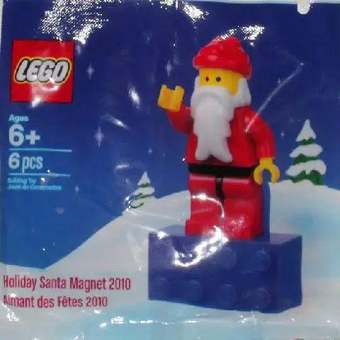 レゴ 2855167-1 Holiday Santa Magnet 2010 マグネット