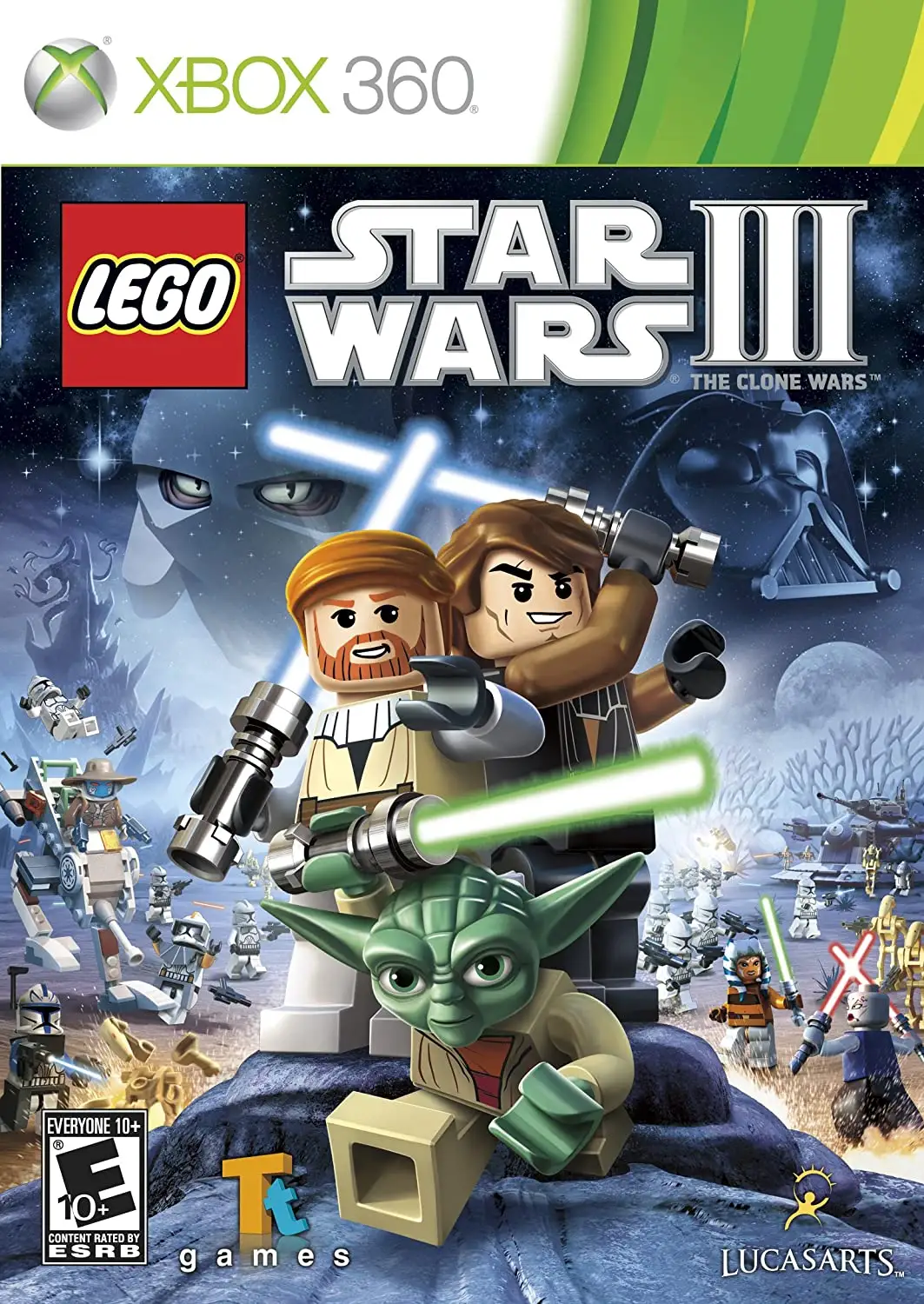 レゴ 2856217-1 Star Wars III: The Clone Wars - Xbox 360 ビデオゲーム