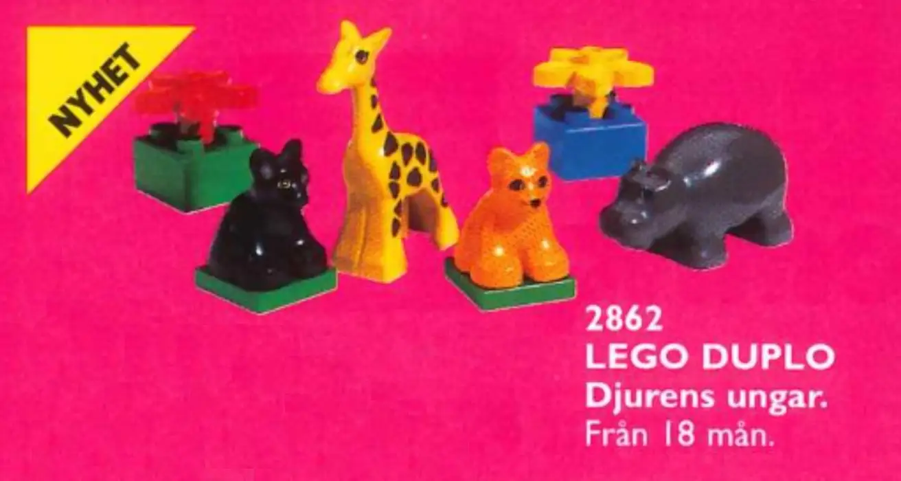 レゴ 2862-1 Zoo Babies (Baby Animals) 街