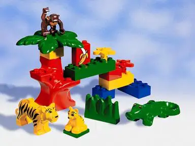 レゴ 2864-1 Wild Animals (Animal Friends) 街
