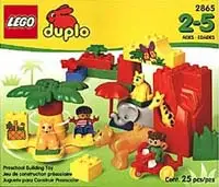 レゴ 2865-1 Children's Zoo 街