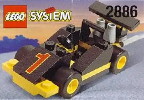 レゴ 2886-1 F1カー クラシックタウン