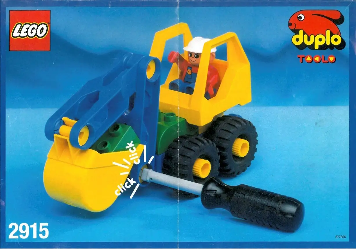レゴ 2915-1 Mini Digger ツーロ