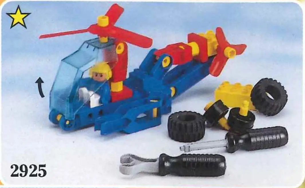 レゴ 2925-1 Helicopter ツーロ