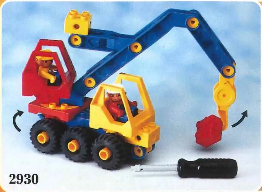 レゴ 2930-1 Mobile Crane ツーロ