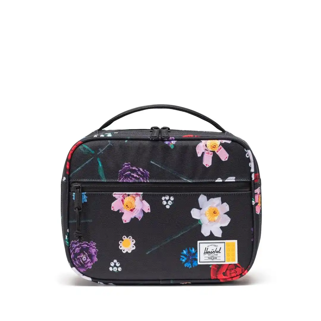 レゴ 3013707027-1 Herschel Pop Quiz Lunch Box - Falling Florals キッチン・寝具
