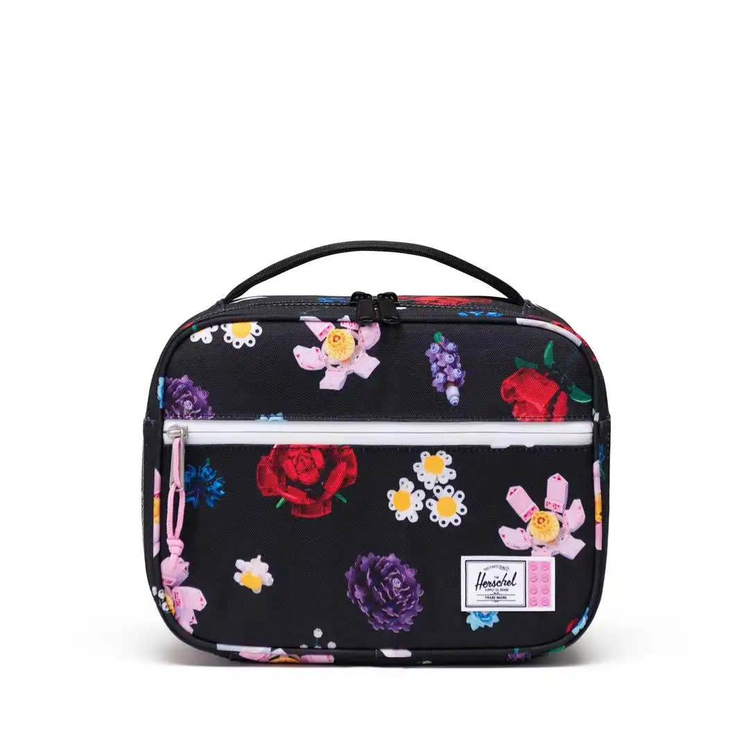 レゴ 3013907027-1 Pop Quiz Lunch Box Little Herschel - Falling Florals キッチン・寝具