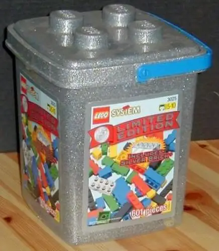 レゴ 3025-1 25th Anniversary Silver Bucket ベーシック