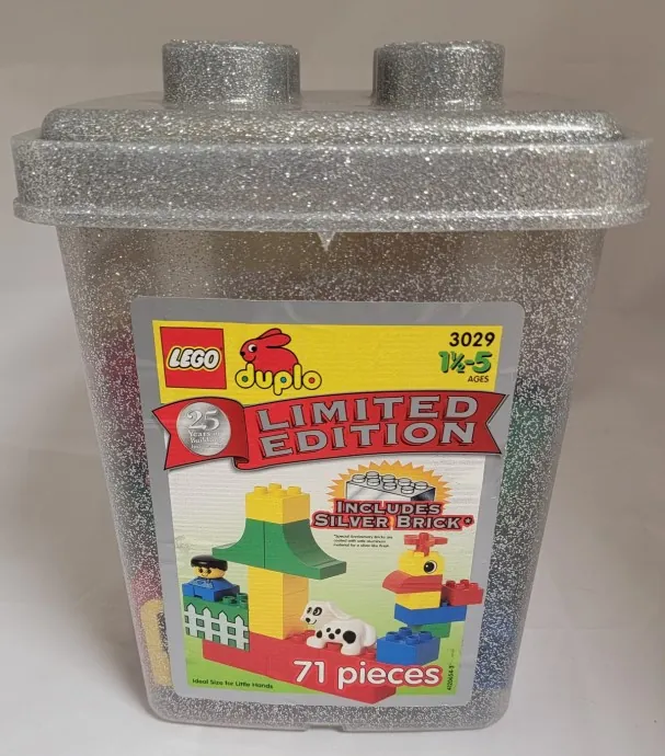 レゴ 3029-1 Limited Edition Silver Duplo Bucket 基本セット