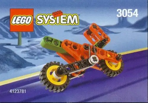 レゴ 3054-1 Kelloggs Promotional Set: TECHNIC Motorcycle テクニック