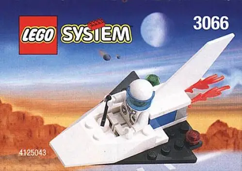 レゴ 3066-1 コスモグライダー スペースポート2
