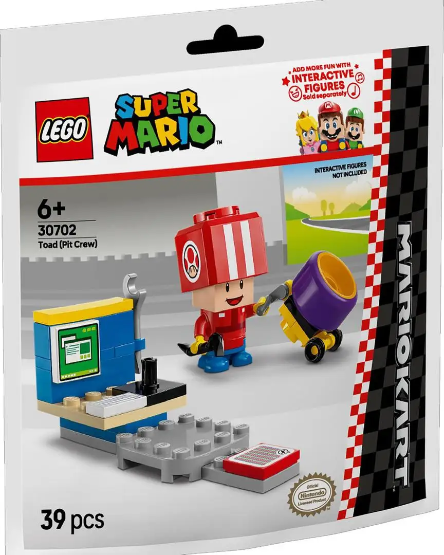 30702 Toad (Pit Crew) - スーパーマリオ (2025年)