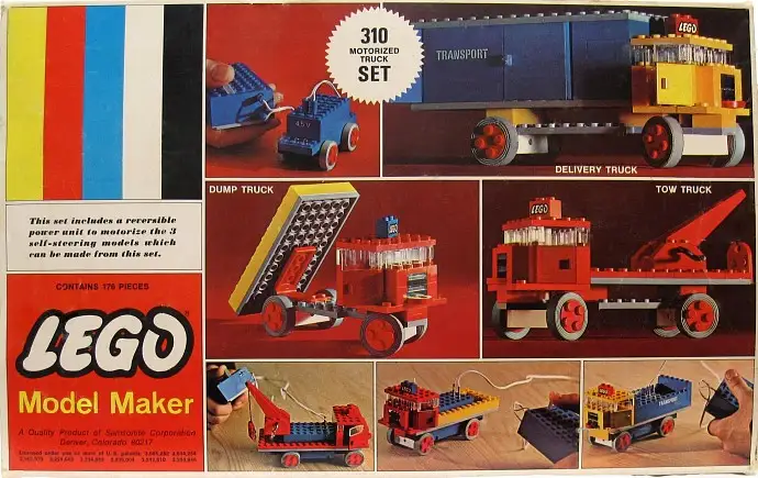 レゴ 310-1 Motorized Truck Set システム