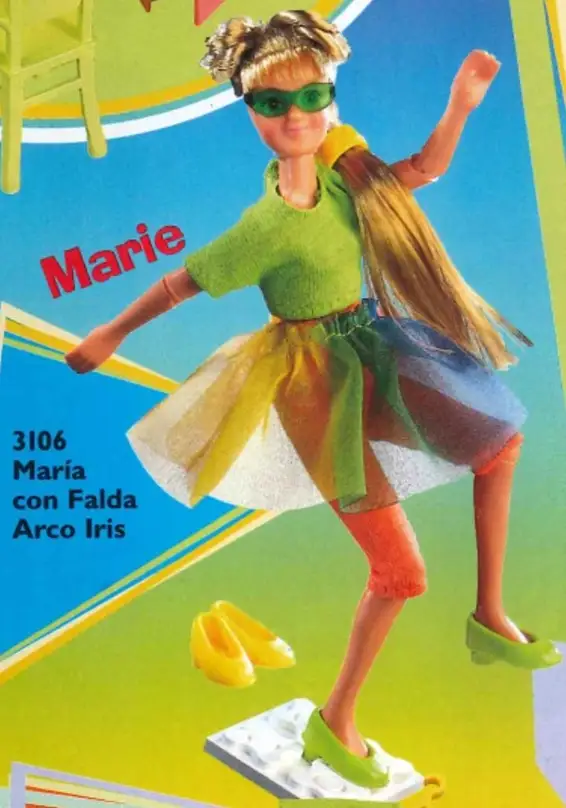 レゴ 3106-1 Marie in Rainbow Skirt スカラ