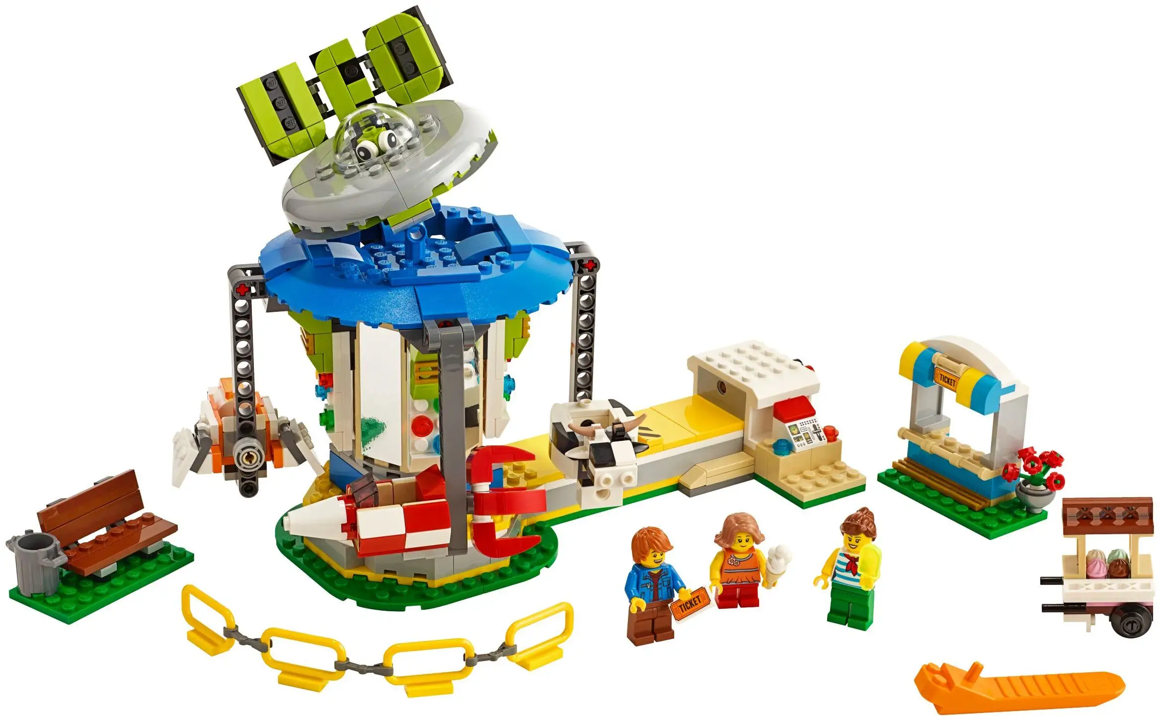 31095 遊園地のスペースライド - クリエイター3in1 (2019年)
