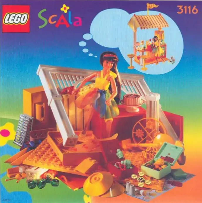 レゴ 3116-1 Cool Ice Cream Cafe スカラ