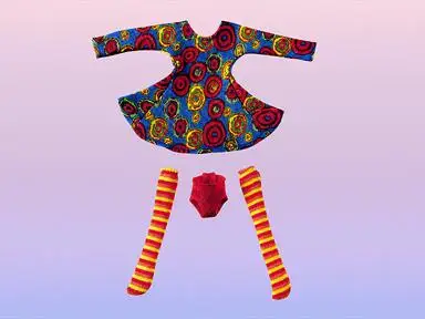 レゴ 3140-1 Dancing Circle Dress for Girls スカラ