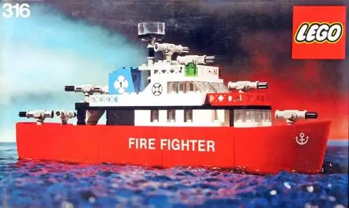 レゴ 316-1 消防艇 ボート