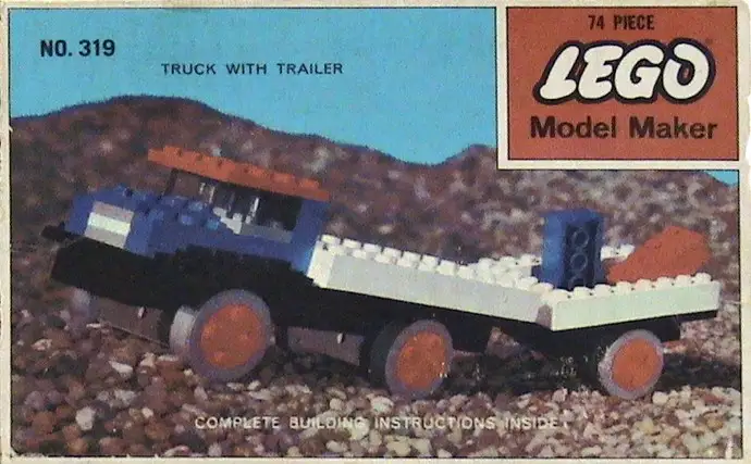 レゴ 319-2 Truck with Trailer 乗り物