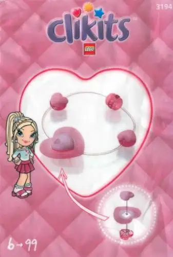 レゴ 3194-1 Bracelet Heart クリキッツ