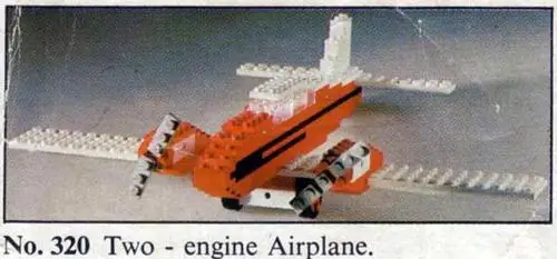 レゴ 320-2 Two-Engine Airplane 乗り物