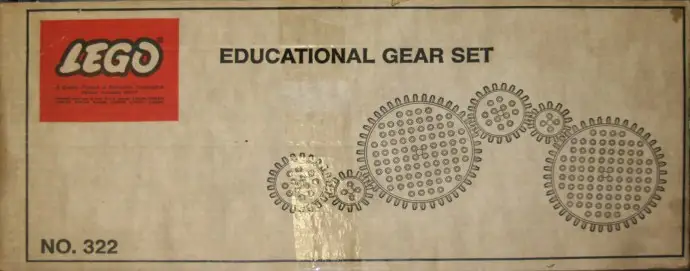 レゴ 322-4 Educational Gear Set サムソナイト