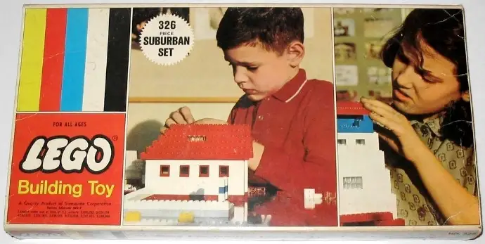 レゴ 326-2 Suburban Set サムソナイト