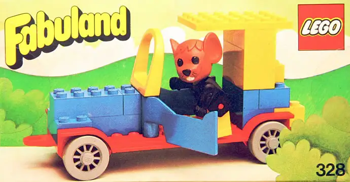 レゴ 328-1 Michael Mouse and his New Car ファブュランド