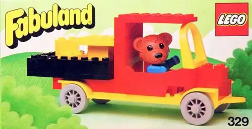 レゴ 329-2 Bernard Bear and his Delivery Lorry ファブュランド