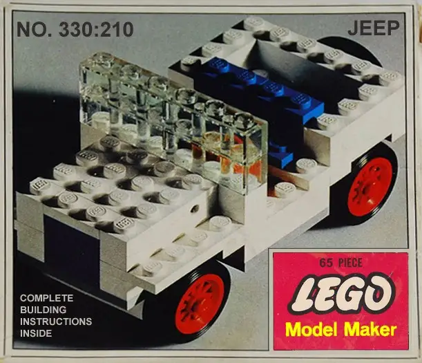 レゴ 330-4 Jeep 乗り物