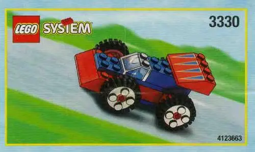 レゴ 3330-1 Racing Car ユニバーサルビルディングセット