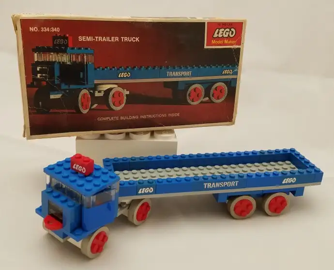 レゴ 334-2 SEMI-Trailer Truck 乗り物
