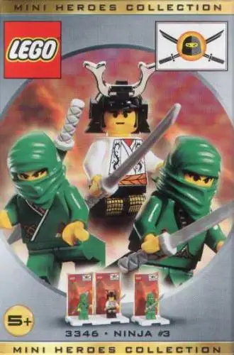 レゴ レゴ3346 Mini Heroes Collection: Ninja #4｜ブリックナビ