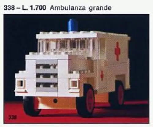 レゴ 338-1 Ambulance 病院