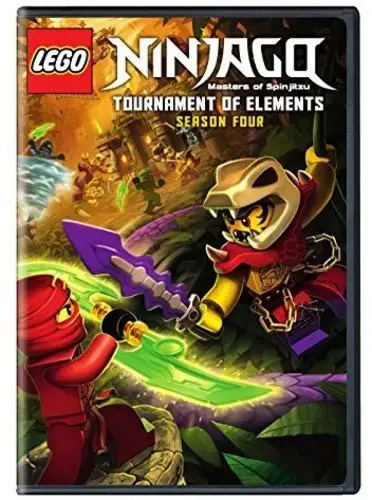 レゴ 34102240-1 Ninjago: Tournament of Elements: Season 4 (DVD) オーディオ・ビジュアル