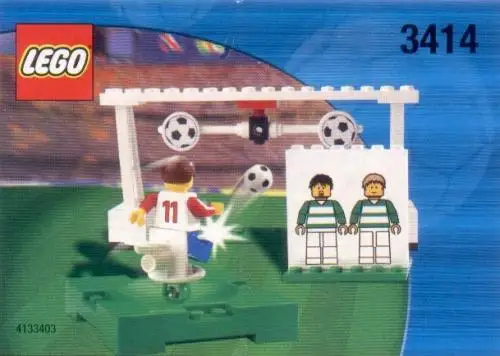 レゴ 3414-1 フリーキック サッカー