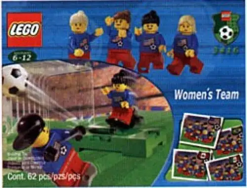 レゴ 3416-1 女子サッカーチーム サッカー