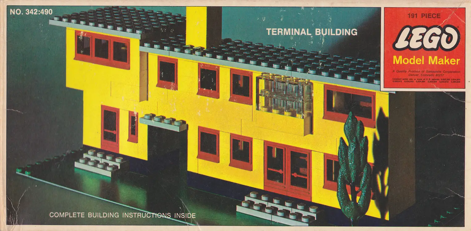 レゴ 342-2 Terminal Building 建物