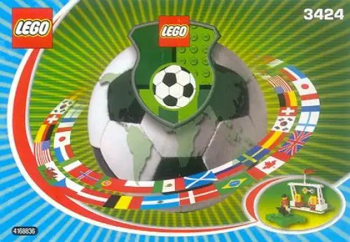 レゴ 3424-1 キック・ターゲット サッカー