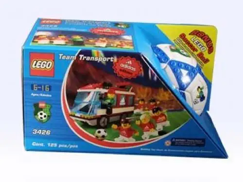 レゴ 3426-1 アディダス サッカーバス サッカー