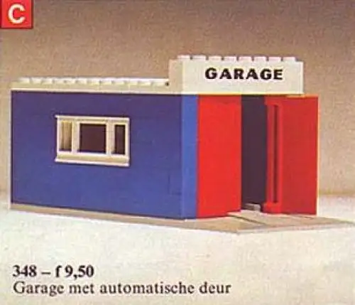 レゴ 348-1 Garage with Automatic Doors 建物