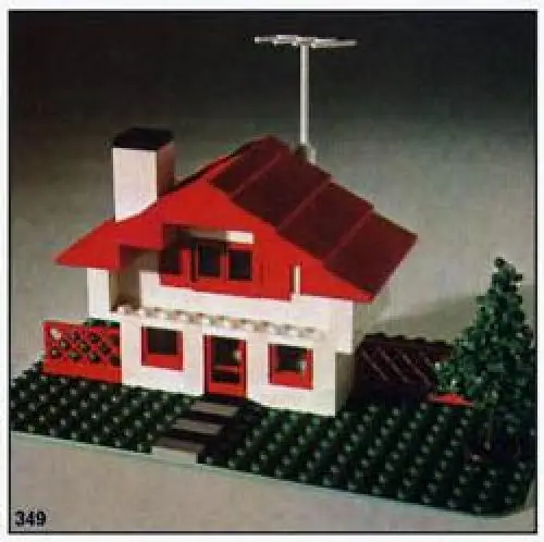 レゴ 349-1 Swiss Chalet 建物