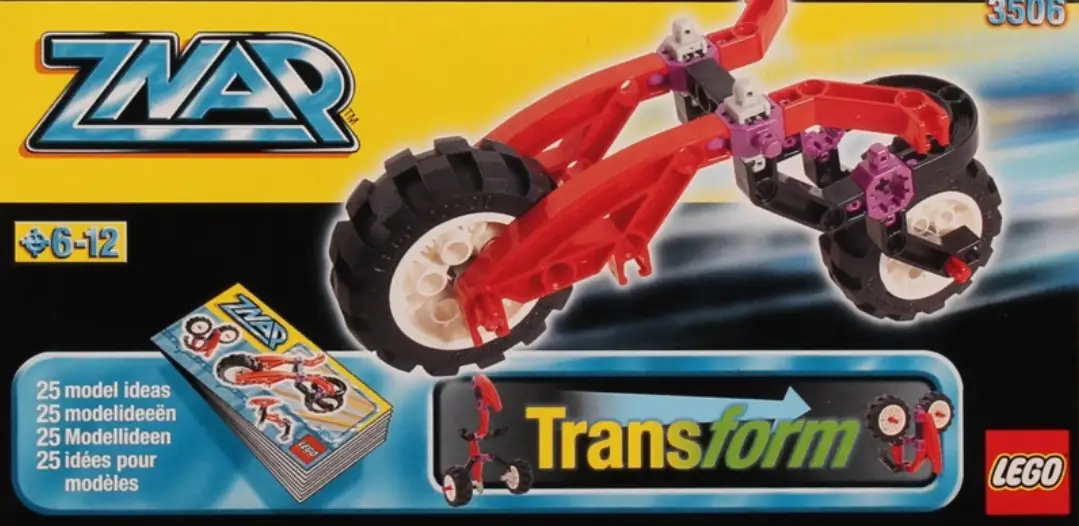 レゴ 3506-1 Motorbike Znap